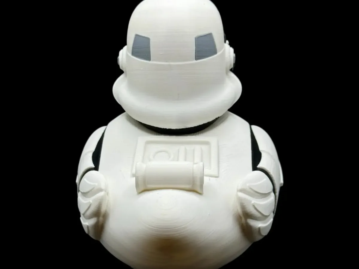 Storm Duck, pato stormtrooper impreso en 3D